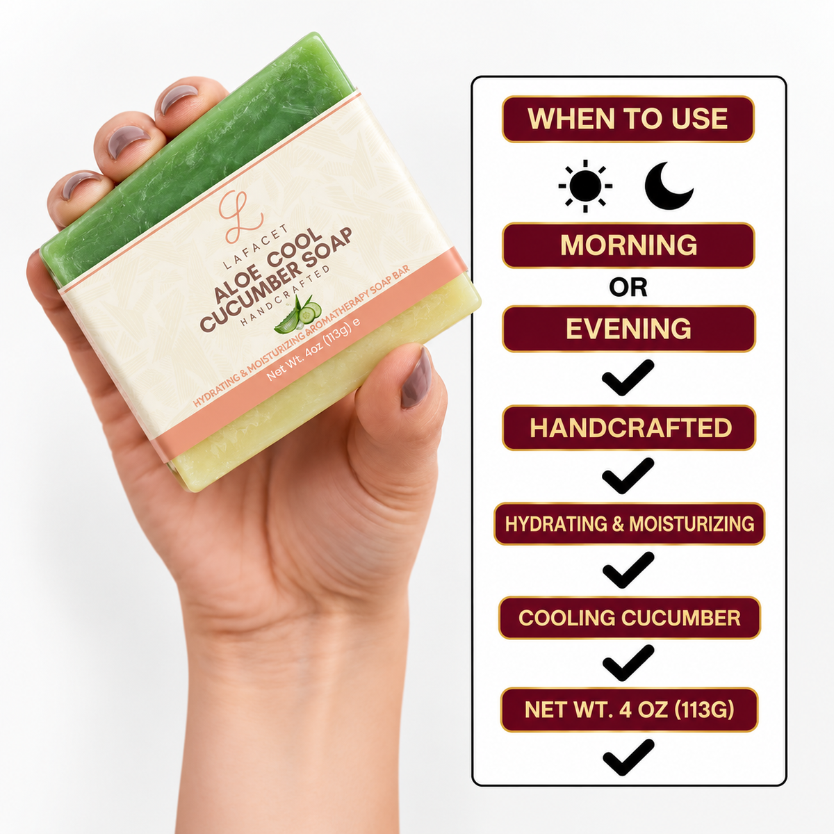 Aloe Cool Cucumber Soap